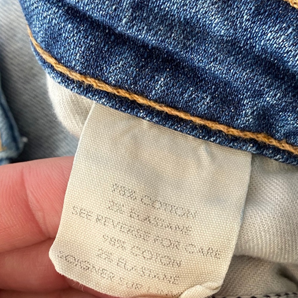 ⭐️ SOLD ⭐️ TEXTILE ELIZABETH JAMES Kate Jeans - Picture 10 of 12